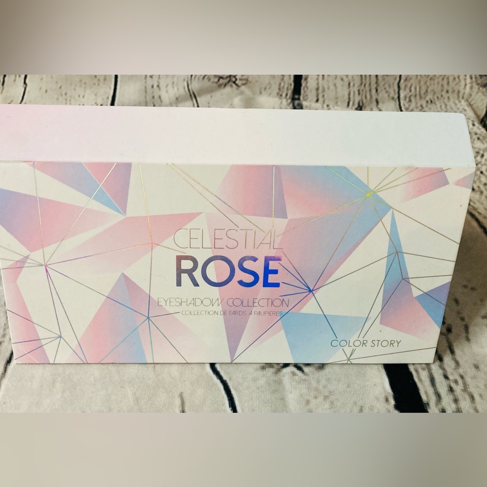 NEW- Dominique Cohen Rose Celestial Eyeshadow Palette in 14 shades
